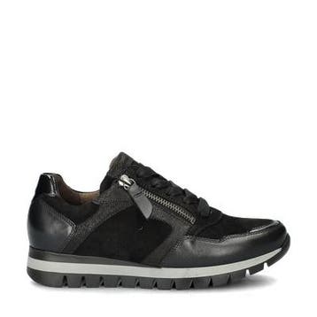 Gabor Optifit lage sneakers voor dames in het Zwart, Verzenden, Zwart, Gabor, Nieuw