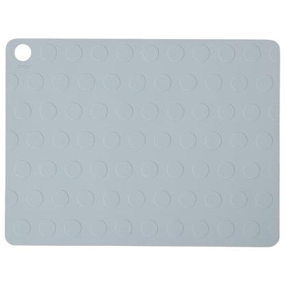 OYOY 2x Dotto Placemat Blauw - Showroommodel - Outlet -, Huis en Inrichting, Keuken | Keukenbenodigdheden, Zo goed als nieuw