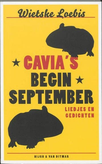 Cavias Begin September, Ophalen of Verzenden, Nieuw