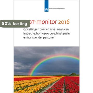 LHBT-monitor 2016 / SCP-publicatie / 2016-8 - Lisette Kuyper, Verzenden, Zo goed als nieuw, Lisette Kuyper