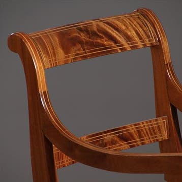 8 antieke stoelen nieuwe stof naar keus  Frankrijk ca 1925 m, Ophalen of Verzenden
