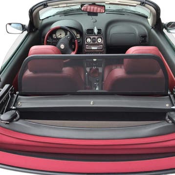 MG MG TF (2002-2011) Cabrio windscherm Zwart windscherm op, Auto diversen, Ophalen of Verzenden