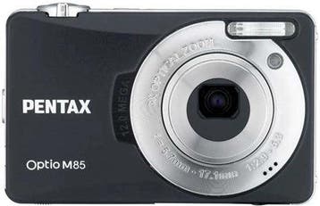 Pentax Optio M85 Digitale Compact Camera - Zwart, Verzenden, Zo goed als nieuw