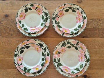 Villeroy & Boch - Eetservies (8) - Wild-Rose, Wildrose -, Antiek en Kunst