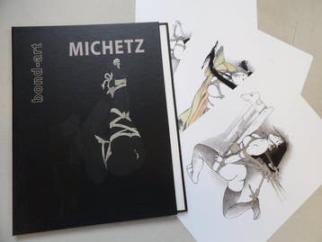 Michetz - portfolio - Bond-art - Map met 7 prenten - oplage, Boeken, Nieuw