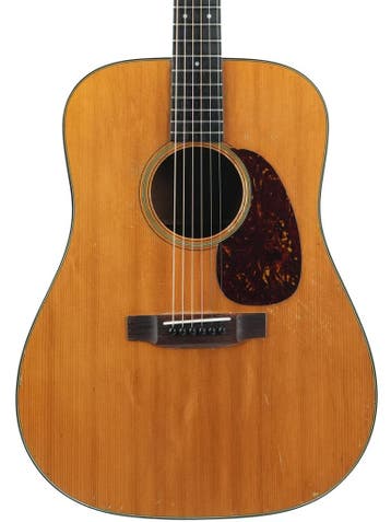 Martin D18 Mahogany Spruce 1967 (Instrument,Dreadnought), Ophalen of Verzenden, Gebruikt, Western- of Steelstringgitaar