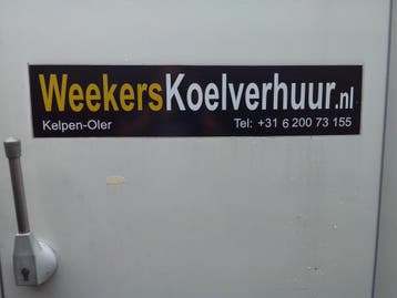 Verhuur: Mobiele Koelcel / Vriescel - fluister stil - 10m³, 200 liter of meer, 60 cm of meer, 160 cm of meer, Zo goed als nieuw