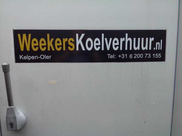 Verhuur: Mobiele Koelcel / Vriescel - fluister stil - 10m³, Witgoed en Apparatuur, Koelkasten en IJskasten, 200 liter of meer