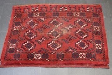 Antik Tekke - Loper - 140 cm - 98 cm, Nieuw