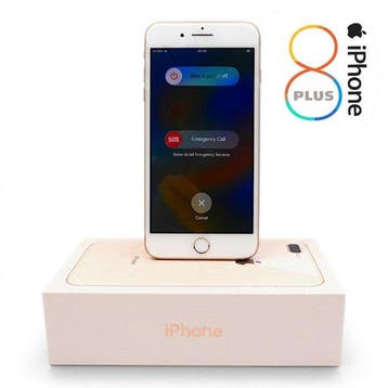 Apple iPhone 8 Plus Rose Gold (64GB) in Original Box + 5, Nieuw