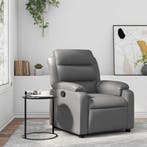 Comfort Fauteuil Grijs | Kunstleer | Laatste Stuk!, Huis en Inrichting, Fauteuils, Comfort, Nieuw, 75 tot 100 cm, Ophalen of Verzenden