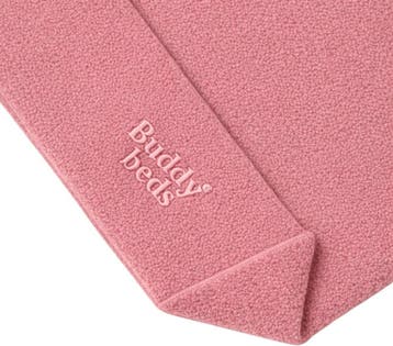 Buddy Beds Bouclé Dusty Pink Hoes – Hondenmand Hoes – Zachte, Ophalen of Verzenden, Zo goed als nieuw