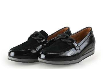 Gabor Loafers in maat 38½ Zwart, Verzenden, Zwart, Overige typen, Gabor