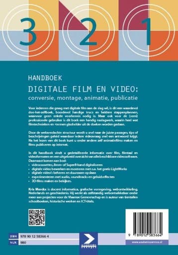 Handboek digitale film en video 9789012583664 Kris Merckx, Verzenden, Zo goed als nieuw, Kris Merckx