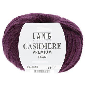 LANG Yarns Cashmere Premium - 80 Wijnrood - Puur Kasjmier, Ophalen of Verzenden, Nieuw
