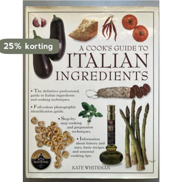 A cooks guide to Italian ingredients - Kate Whiteman, Boeken, Verzenden, Gelezen, Kate Whiteman
