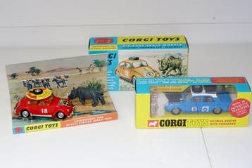 Corgi Toys VW 1:43 - Modelauto (2) - Corgi Toys Volkswagen, Nieuw