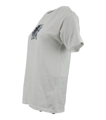 Vans T-shirt in maat S Wit, Kleding | Dames, Vans, Verzenden, Zo goed als nieuw, Wit