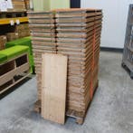 Diverse houten planken onderdelen stelling legborden, Gebruikt