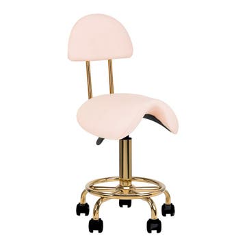 Professionele kappersfiets - Verstelbaar en ergonomische rug, Verzenden, In hoogte verstelbaar, Nieuw