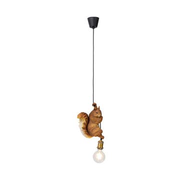 *WOONWINKEL* Kare Design Squirrel Gouden Eekhoorn Hanglamp, Huis en Inrichting, Lampen | Hanglampen, Verzenden, Nieuw