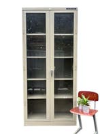 Mewaf - Vitrinekast (3) - Metaal, Glas - 3 stuks MEWAF