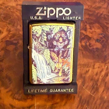 Zippo - Zippo 1995 “Jaguar y Cachorro en Turtle Falls” –, Nieuw