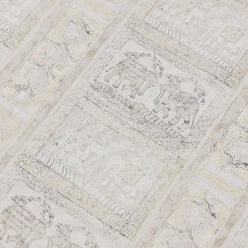 BA215 - Stof Elefanti d’Oriente – Neutrale ondergrond -
