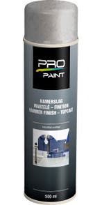 Pro paint hamerslag 1 stuk, 500 ml, zilver, Verzenden, Nieuw
