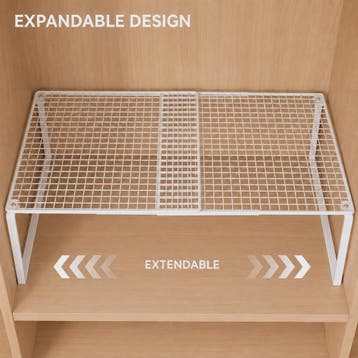 Uitschuifbare Garderobekast Planken Organizer - Stapelbaar &, Verzenden, Nieuw