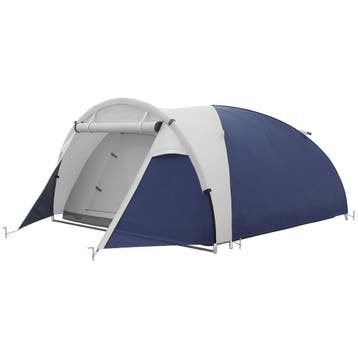 Campingzelt Für 3-4 Personen, Robust, Mit Tragetasche, 2 Öff, Verzenden, Nieuw