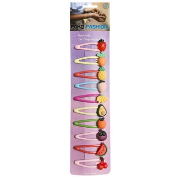 Fako Fashion - 10 Haarspeldjes Op Kaart - Haarclips Voor, Verzenden, Nieuw