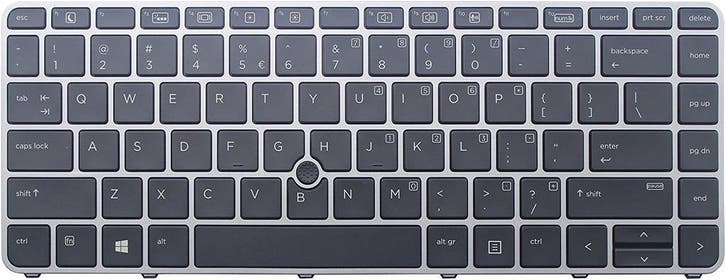 Origineel Notebook keyboard for HP EliteBook 745 G3 G4 840 G, Computers en Software, Toetsenborden, Qwerty, Refurbished, Ophalen of Verzenden