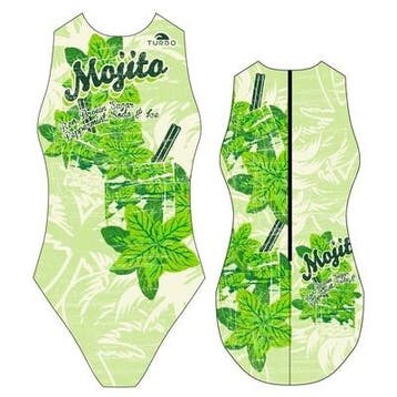 Special Made Turbo Waterpolo badpak MOJITO, Nieuw