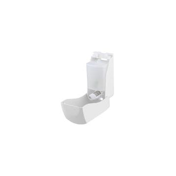PlastiQline zeepdispenser 900ml navulbaar PQSoap9 - wit, Verzenden, Nieuw