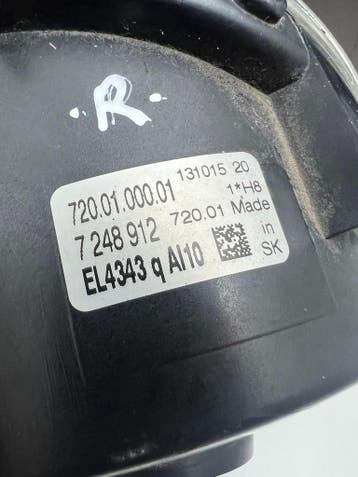 BMW 3 serie Touring Mistlamp rechts voor Artnr.7248912, Auto-onderdelen, Gebruikt, BMW
