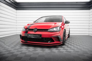 Front Splitter Volkswagen Golf GTI Clubsport Mk7, Verzenden