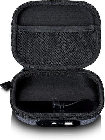 Lenco PBC-20 - Hoofdtelefoonetui met geïntegreerde powerbank, Verzenden, Zo goed als nieuw