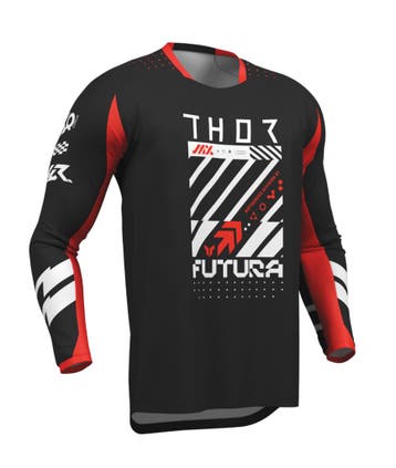 Thor 2026 Fall Launchmode Futura Jeugd Crossshirt Zwart / Ro, Ophalen of Verzenden, Nieuw