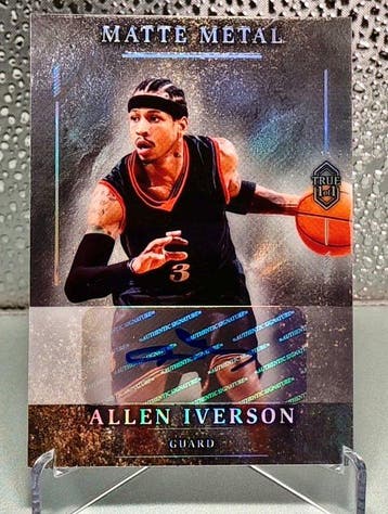 2026 Wild Card Matte Metal True 1/1 Allen Iverson Autograf -, Nieuw