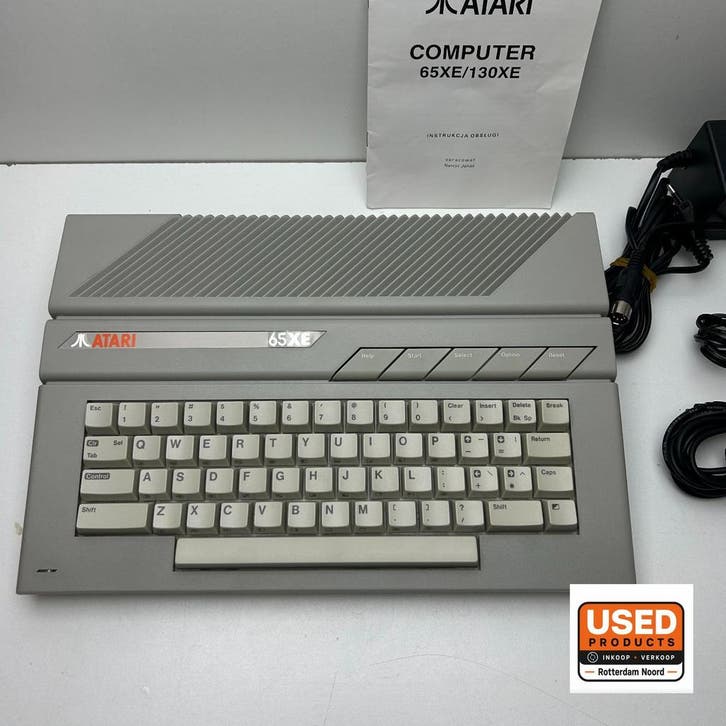 Atari 65XE Personal Computer - Met doos en extras, Spelcomputers en Games, Spelcomputers | Atari, Gebruikt, Verzenden
