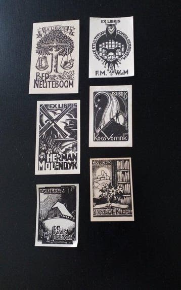 Fre Cohen: 6 x Ex libris - Ex libris