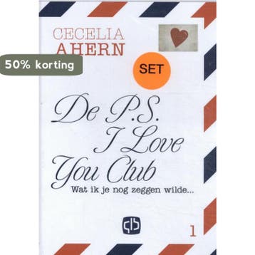 De P.S. I love you Club / Grote letter bibliotheek / 3692, Boeken, Romans, Verzenden, Gelezen, Cecelia Ahern