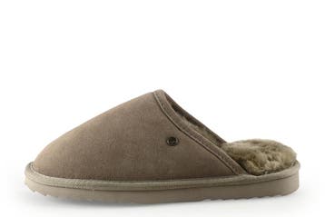Warmbat Pantoffels in maat 40 Bruin, Bruin, Verzenden, Warmbat, Zo goed als nieuw