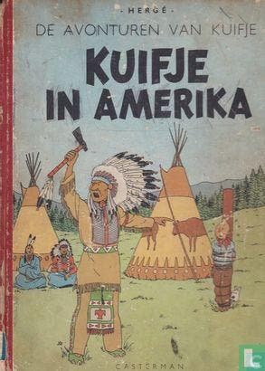 Kuifje in Amerika - 1952, Eén stripboek, Verzenden, Gelezen, Remi, Georges.