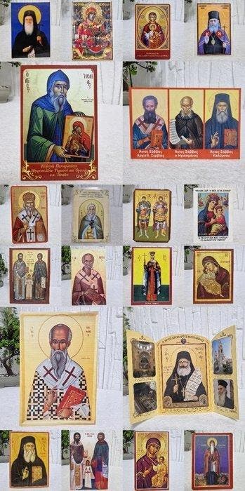 Themacollectie - Partij van 20 vintage Orthodoxe