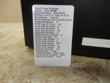 FARGO DTC1000M  * Single Side ID Card Kaart Printer, Ophalen of Verzenden, Nieuw, Datacard