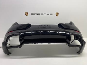 Porsche Cayenne Coupé E3 Sport Design Achterbumper kompleet, Ophalen, Gebruikt, Porsche, Bumper
