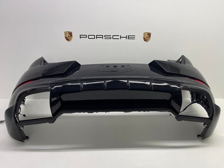 Porsche Cayenne Coupé E3 Sport Design Achterbumper kompleet, Auto-onderdelen, Carrosserie en Plaatwerk, Gebruikt, Porsche, Bumper