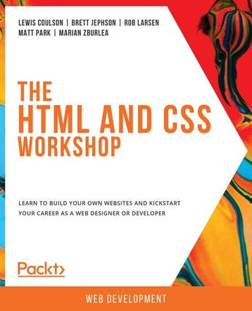 9781838824532 The The HTML and CSS Workshop | Tweedehands, Verzenden, Zo goed als nieuw, Lewis Coulson